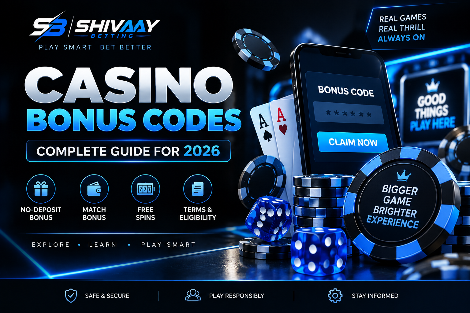 Best Casino Bonus Codes 2026 | Shivaay Betting
